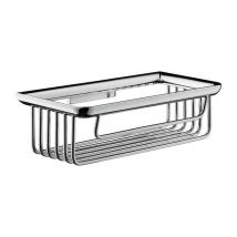 Emco - Cestello spugna System 2 profondo, fissaggio a parete a scomparsa, removibile cromo