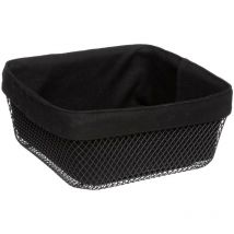 Cestino per il pane in metallo mayaj 24,5 cm nero - 5 Five