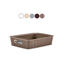 Cestino Elegance Cashmere Cm 36X26 h 6 Stefanplast