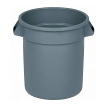 Cestino multiuso grigio 38l pe esterno Ø400xH435mm Rubbermaid