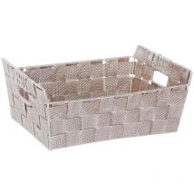 Carrello 2 maniglie smussato taupe - 5 Five