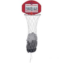 Cesta colada baloncesto