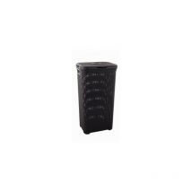 Cesto orden ropa 40LT ratan marr rect c/t vintage mys Curver