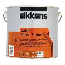 Cetol filter 7 plus chêne clair 2,5L Sikkens