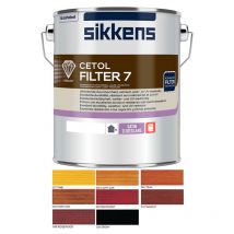 Cetol Filter 7 Plus Woodstain Paint - 5 Litre - Walnut (010) - Sikkens