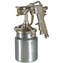 Ca-1855/3 – Vernice pistola in acciaio/alluminio 1000 cc. professionale con serbatoio inferiore. Gamma 160 – 225 mm - Cevik