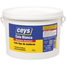 Ceys - Professioneller Weißleim für Holz, Industrieformat, 5 kg, 501705