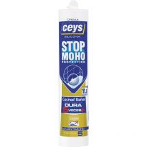 Sellador Stop Moho Crema, Cartucho de 280 ml Ceys 505651