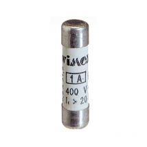 Fusibile cilindrico industriale cf, intervento ritardato, 10,3x38mm, 500V 4A, impiego gG Wimex 5400104
