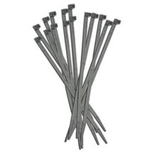 Itw Construction Products Italy - Elematic Cf 100 Pcs D'Attaches De Cable En Nylon Noir 3,5x290 Mm Attache En Plastique