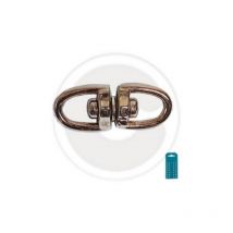Inferramenta - cf 2 anneaux rotatifs doubles en fonte de 19 mm pouces. 3/4 anneau pour la construction