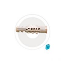 Cf 20 piA ces 6 mm bouchons e sans bord avec ailettes anti-rotation pour prise murale