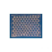 Cf 20 piA ces butoirs adhA sifs en plastique transparent 10x3 mm auto-adhA sifs