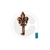 Cf 5 pcs de cintre photo lys bronze bronze cintre cintre photo