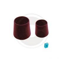Cf 8 pcs de sous siA ges drip tip noir 28 mm dans des semelles intA rieures en caoutchouc vipla