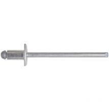 Cf rivetto a strappo in alluminio 500PZ. mm. 4,8X12