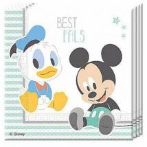 Cf.20 Tovaglioli 33X33 Mickey Infant 85590 X1