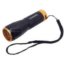 Torcia led nero led 5 luce quadra