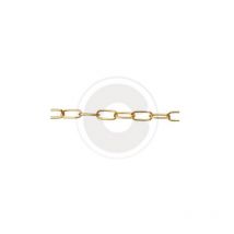 ChaA ne gA noise 25 mtl en acier rond laiton plaquA gr 10 Corde de 1,5 mm