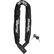 Master Lock - Chaîne Antivol Vélo 90 cm de longueur - Acier cémenté résistant a la coupe et au sciage