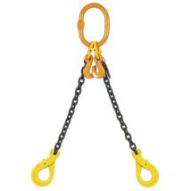 Fervi - Chaine de traction suspendue 2 bras 10 mm - 3000 mm - 4250 kg