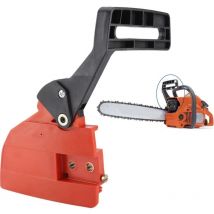 Chaîne d'embrayage pignon Couvercle de chaîne de pignon d'embrayag Poignée de frein de scie à chaîne pour chaîne de frein assemblage compatible avec