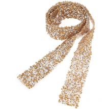 Feiyue - Chaîne en strass pour couture artisanale, décorations de chaussures, cadeau de fête des pères, cadeaux de Noël, cristal