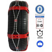 Chaine à neige montage chaussette pour chaînage particulier 195/65R15 Steel Sock