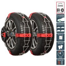 Chaine neige montage frontal et tension automatique pneu 225/30R19