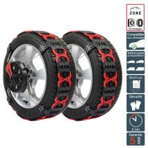 Chaine neige montage frontal et tension automatique pneu 235/45R18