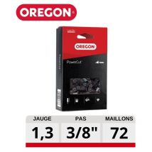 Chaine tronçonneuse carré PowerCut 72 dents Oregon 72LPX