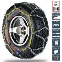 Chaines neige 4x4 SUV Utilitaires 16mm pneu 215/65R15 homologuées loi Montagne