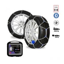 Polaire - Chaînes neige voiture électrique pneu 195/60R13, 9mm automatique renforcée 0050-PMAA-6