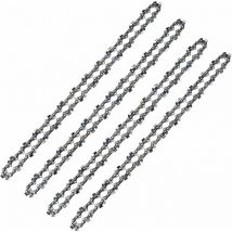 Ontway - Chainsaw chain 52 links, pitch 3/8 lp, thickness 050 (1.3 mm) with low kickback, set of 4 chainsaw chains 52 drive for 14 (35 cm) chain guide
