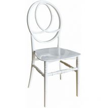 Okaffarefatto - Sedia bianca new phoenix in plastica unico monoblocco