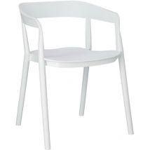 Chaise Bow blanc