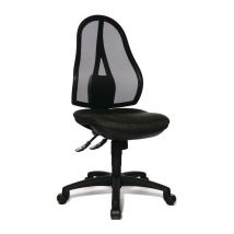 Topstar - Chaise de bureau pivotante avec technique de synchr. ponctuelle anthracite 430-510 mm sans accoudoirs capacité charge 110 kg