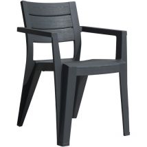 Chaise chaise Keter Julie Garden Effect Black