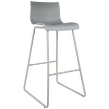 Chaise de bar Novaei Gris Home Deco Factory