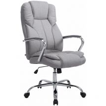 Nova - Chaise de bureau en tissu moderne avec roues directionnelles réglables différentes couleurs Couleur : Gris