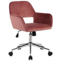 Calicosy - Chaise de bureau en velours ajustable - Ross
