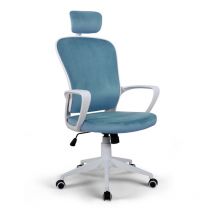 Office24 - Chaise de bureau ergonomique avec appui-tête design Sepang Ocean