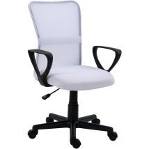 Nordlys - Chaise de Bureau Ergonomique Reglable avec Accoudoirs Base Nylon