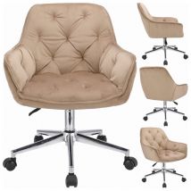 Chaise de bureau LARGO beige