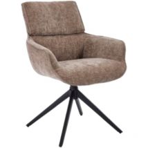 Wahson Office Chairs - Chaise de Bureau Moderne Fauteuil Chambre Bureau avec Pied Pivotant, Washon, Marron