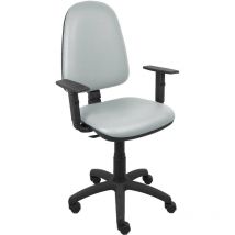 Modelo Ayna - Silla de oficina ergonómica con mecanismo de contacto permanente y regulable en altura - Asiento y respaldo tapizados en tejido