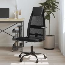 Chaise de bureau réglable en hauteur noir