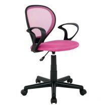 Chaise de bureau Zoe Rose/Noire