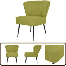 Chaise de cocktail Vert Tissu - Chaise De Cocktail - Fauteuil Club - Mobilier Lounge - Décoration Intérieure - Design Rétro