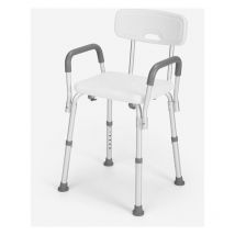 Bodyline Health And Massage - Chaise de douche avec dossier et accoudoirs pour personnes âgées ou en situation de handicap Maple